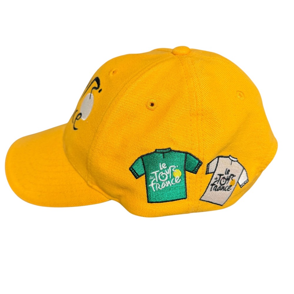 Le Tour de France Yellow Souvenir Baseball Cap Embroidered Hat - Picture 4 of 6